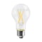 Satco Bulb, LED, Filament, 8W, 120V, 800L, 3000K, Clear S11355 - alternate 1